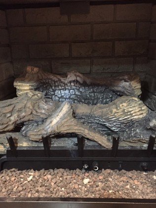 Natural gas log installation Piney Flats